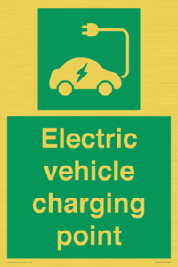Electric vehicle charging point